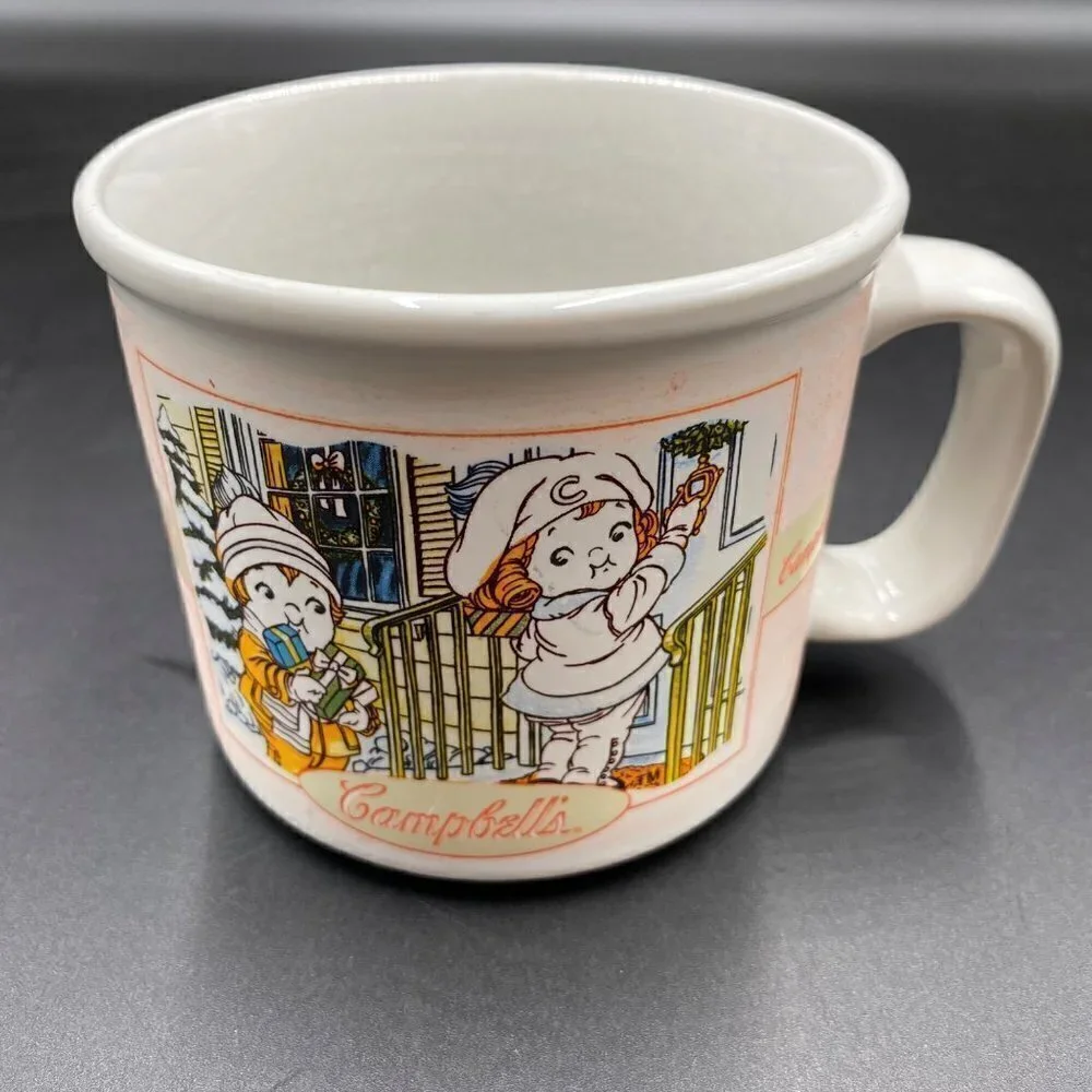 Vintage Campbells Soup Kids Houston Harvest Ceramic Mug 1998